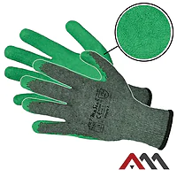 Перчатки покрытые латексом RWGRIP Z. Зеленые