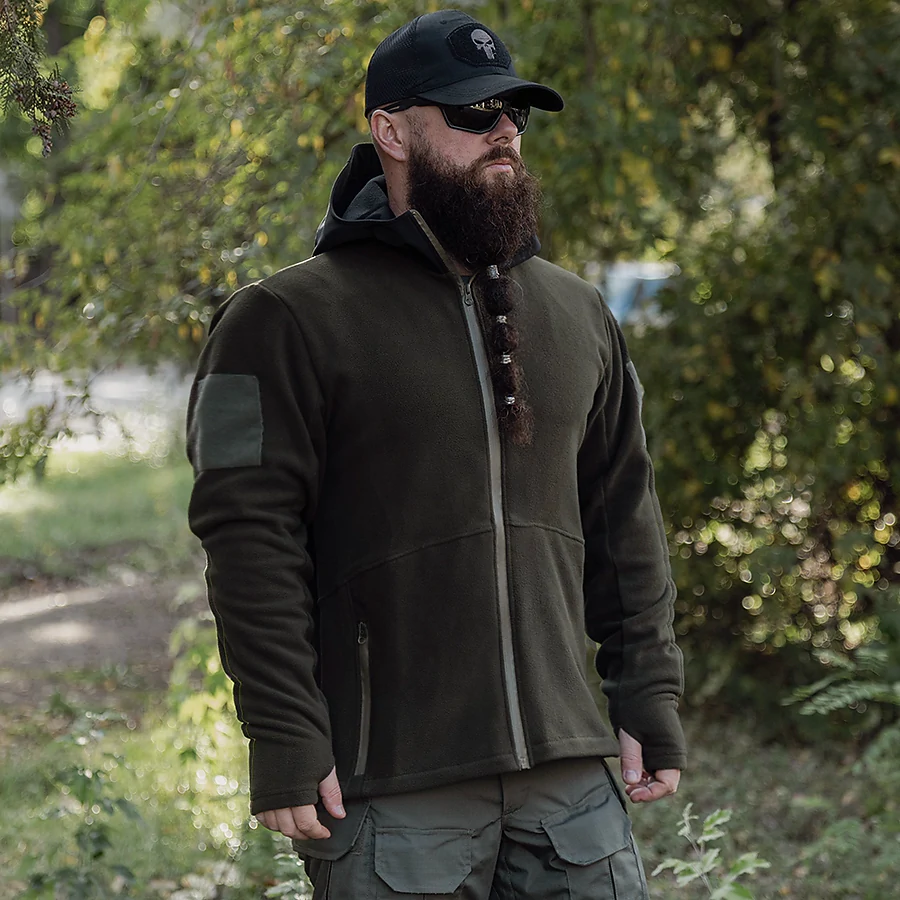 Кофта флісова з капюшоном Combatant THOR Олива