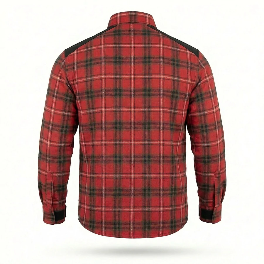 Рубашка в клетку Combatant Blackwater Field Shirt Core. Красный