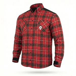 Рубашка в клетку Combatant Blackwater Field Shirt Core. Красный