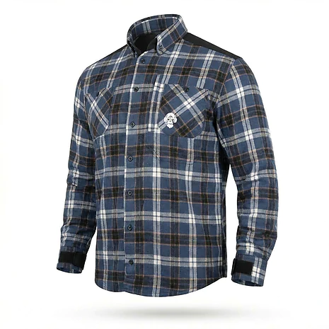 Рубашка в клетку Combatant Blackwater Field Shirt Core. Синий
