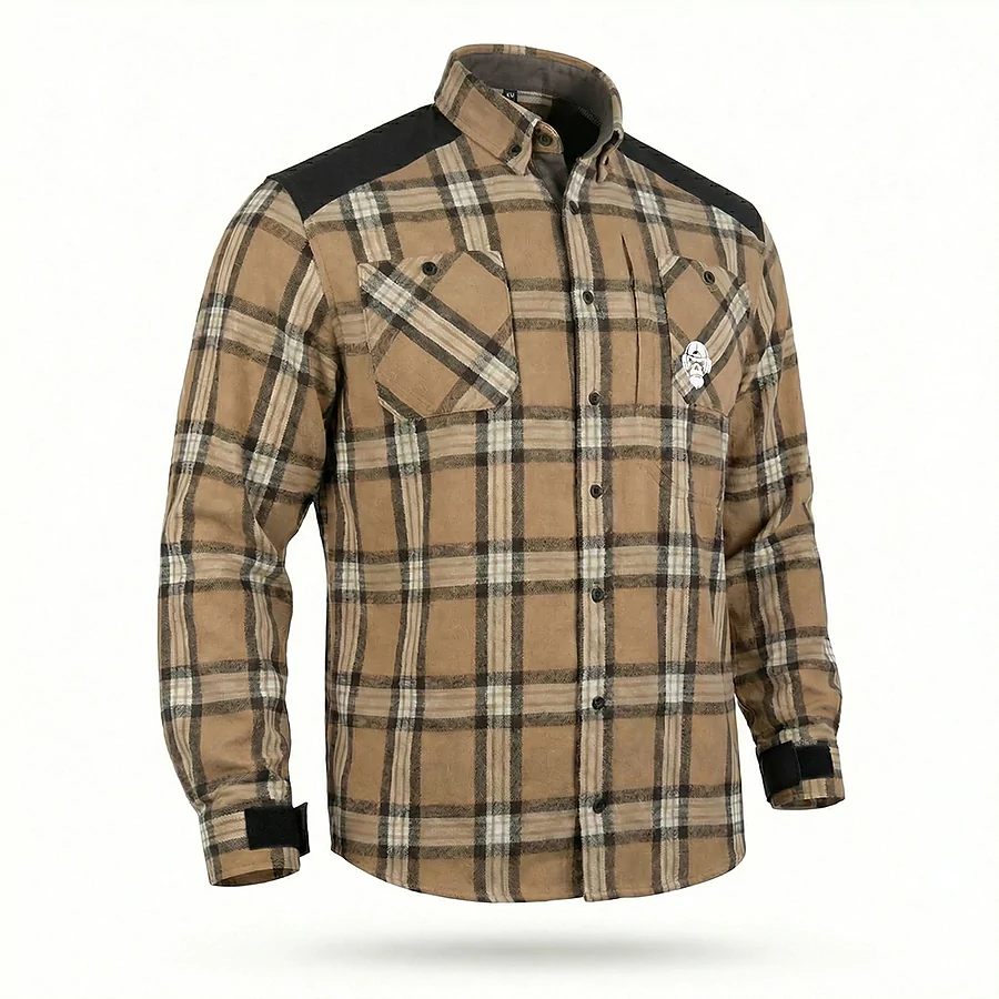 Сорочка в клітинку Combatant Blackwater Field Shirt Core. Бежевий