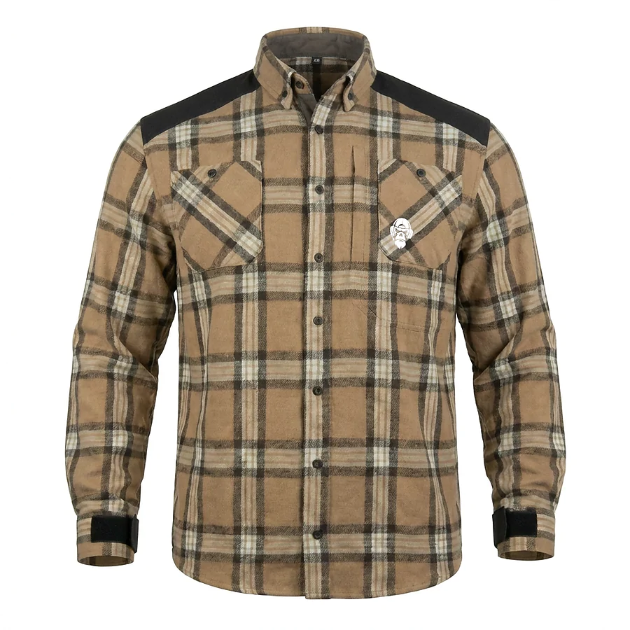 Сорочка в клітинку Combatant Blackwater Field Shirt Core. Бежевий