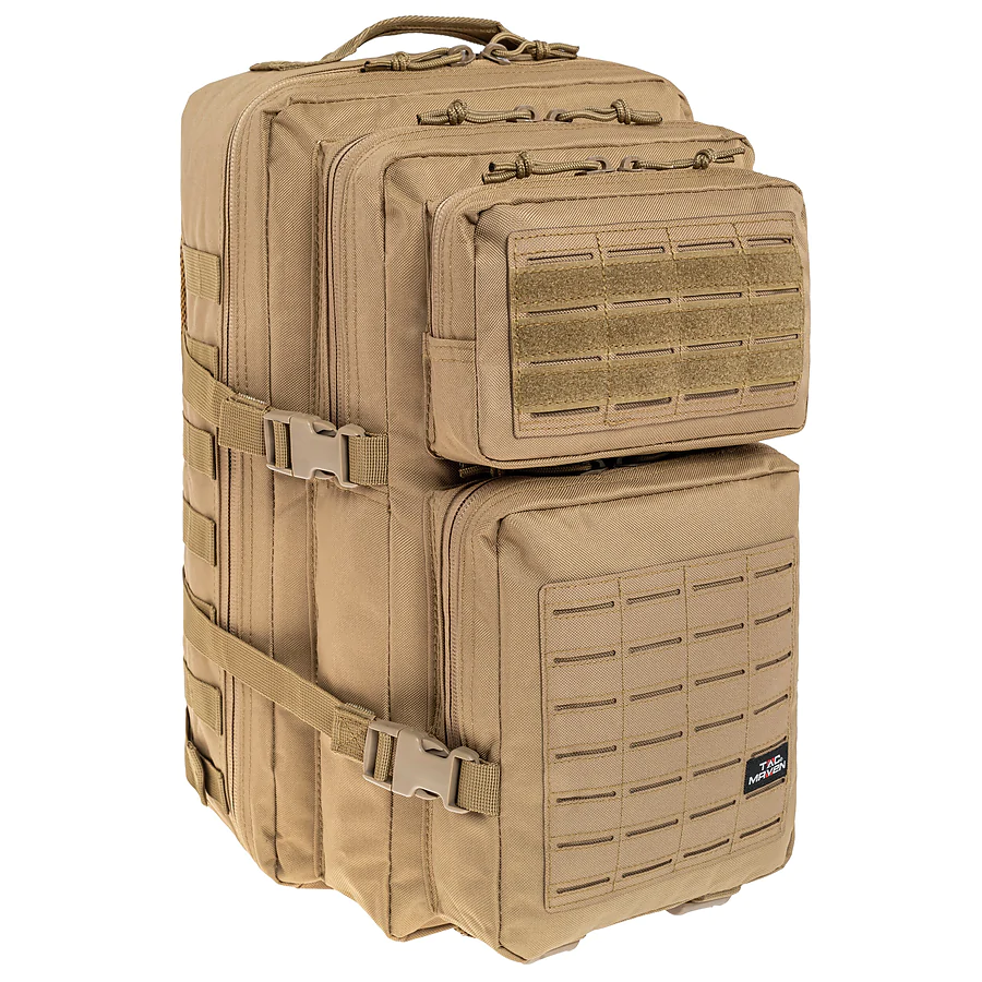 Рюкзак тактичний Pentagon Tac Maven Assault LaserCut 51л, Койот