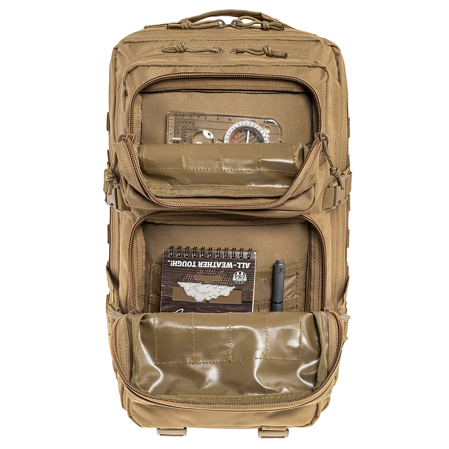 Рюкзак тактичний Pentagon Tac Maven Assault LaserCut 51л, Койот