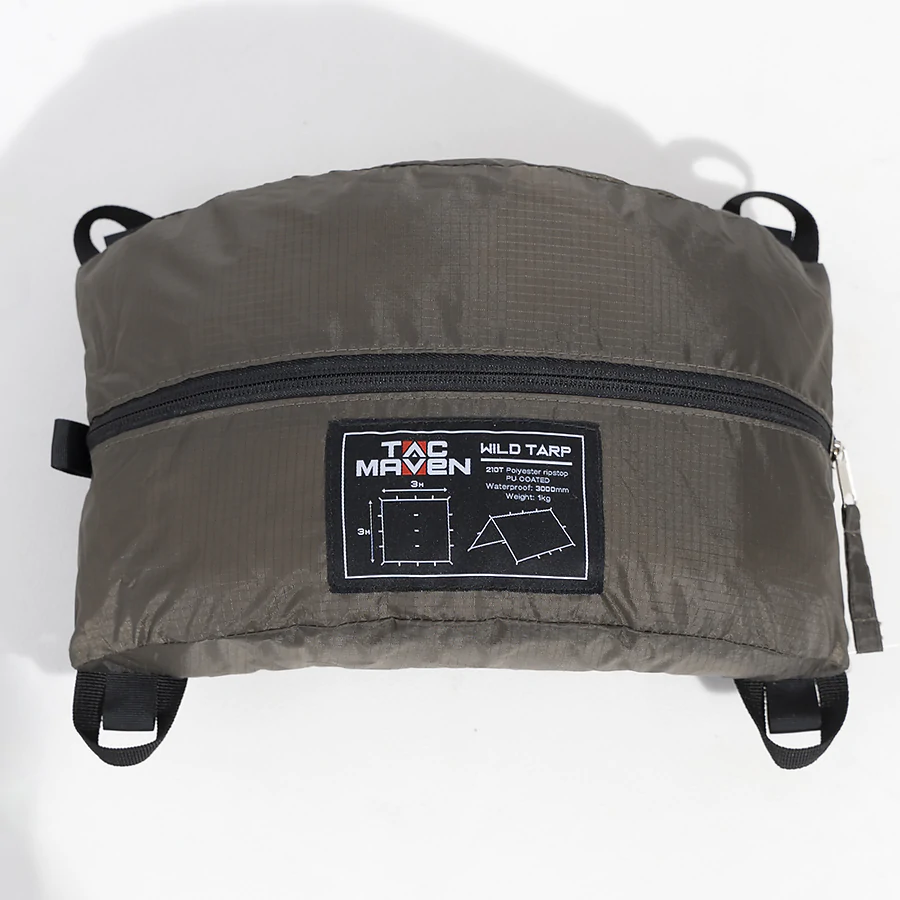 Тент туристический Pentagon Tac Maven WILD TARP 3x3м, Олива
