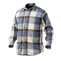 Сорочка в клітинку Pobedov Tartan, синьо-чорний