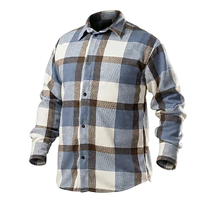 Рубашка в клетку Pobedov Tartan, сине-черный