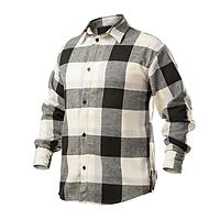 Сорочка в клітинку Pobedov Tartan, чорно-білий