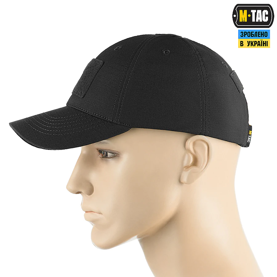 Тактическая кепка M-Tac Elite Flex, Черный