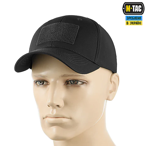 Тактична кепка M-Tac Elite Flex, Чорний