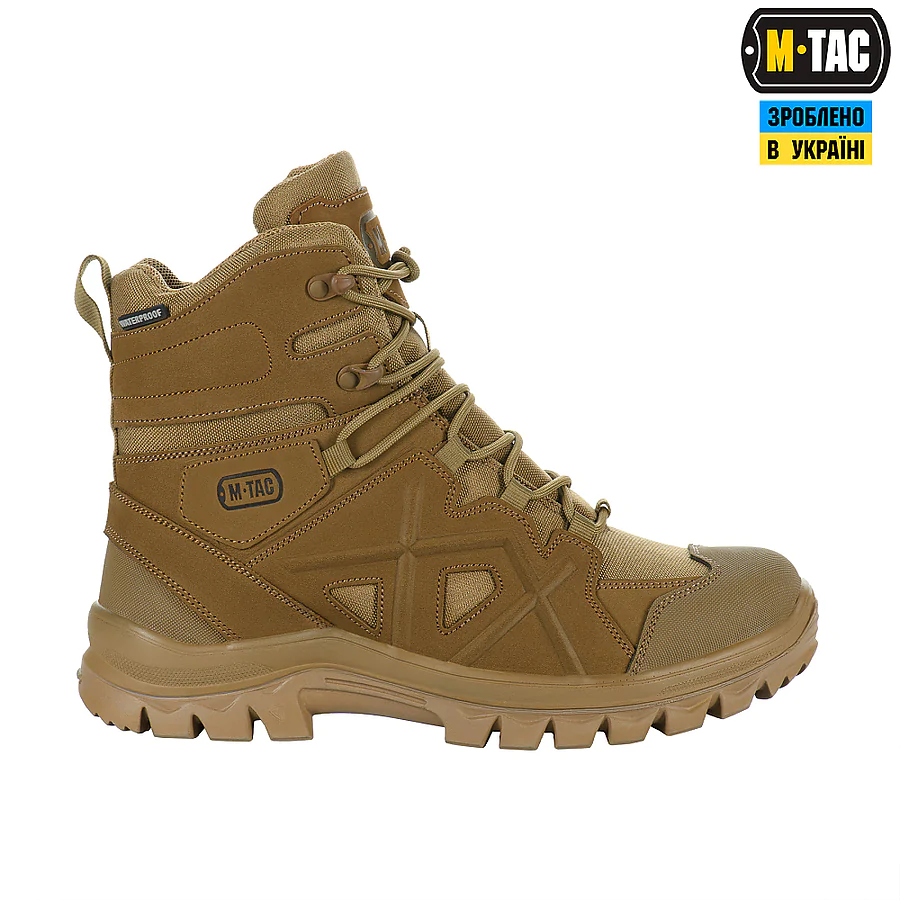 Черевики M-TAC Winter Cross з утеплювачем. Койот
