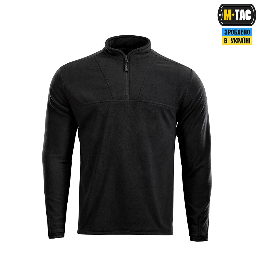 Кофта флисовая M-Tac Delta Fleece. Черный