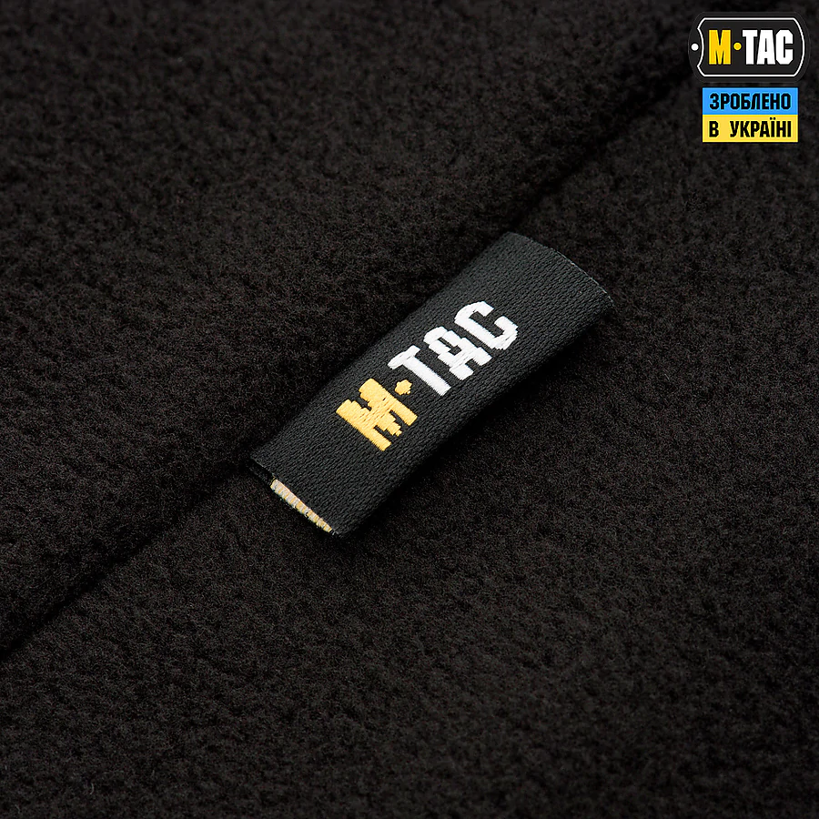Кофта флисовая M-Tac Delta Fleece. Черный
