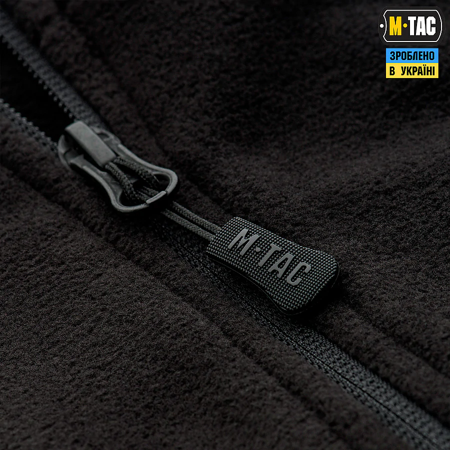 Кофта флисовая M-Tac Delta Fleece. Черный