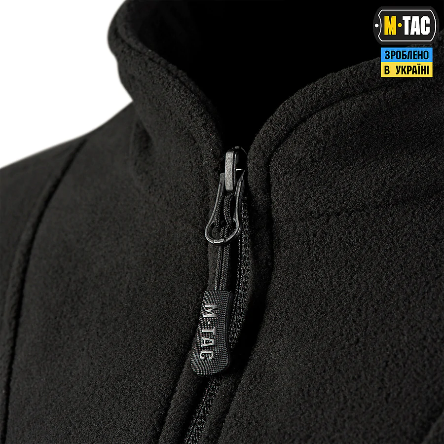 Кофта флисовая M-Tac Delta Fleece. Черный