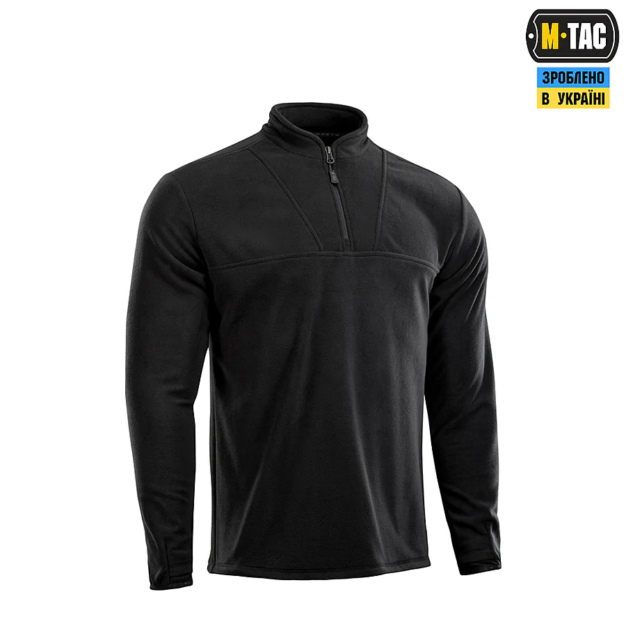 Кофта флисовая M-Tac Delta Fleece. Черный