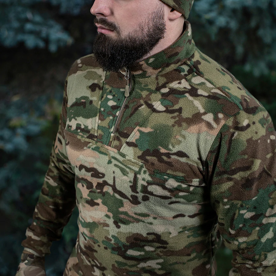 Кофта флисовая M-Tac Delta Fleece. Мультикам