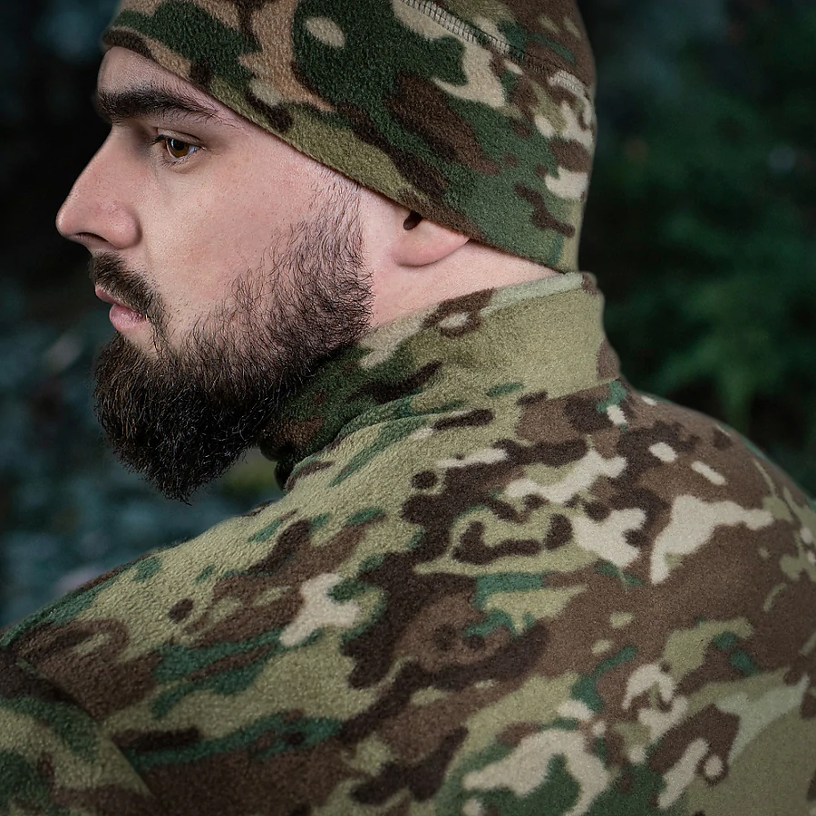 Кофта флисовая M-Tac Delta Fleece. Мультикам