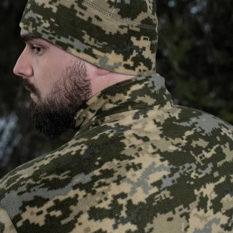 Кофта флісова M-Tac Delta Fleece. Піксель