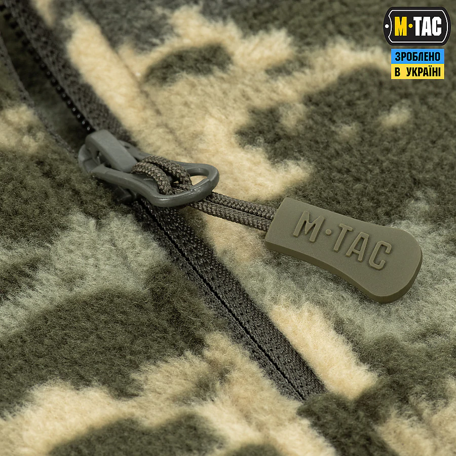 Кофта флісова M-Tac Delta Fleece. Піксель