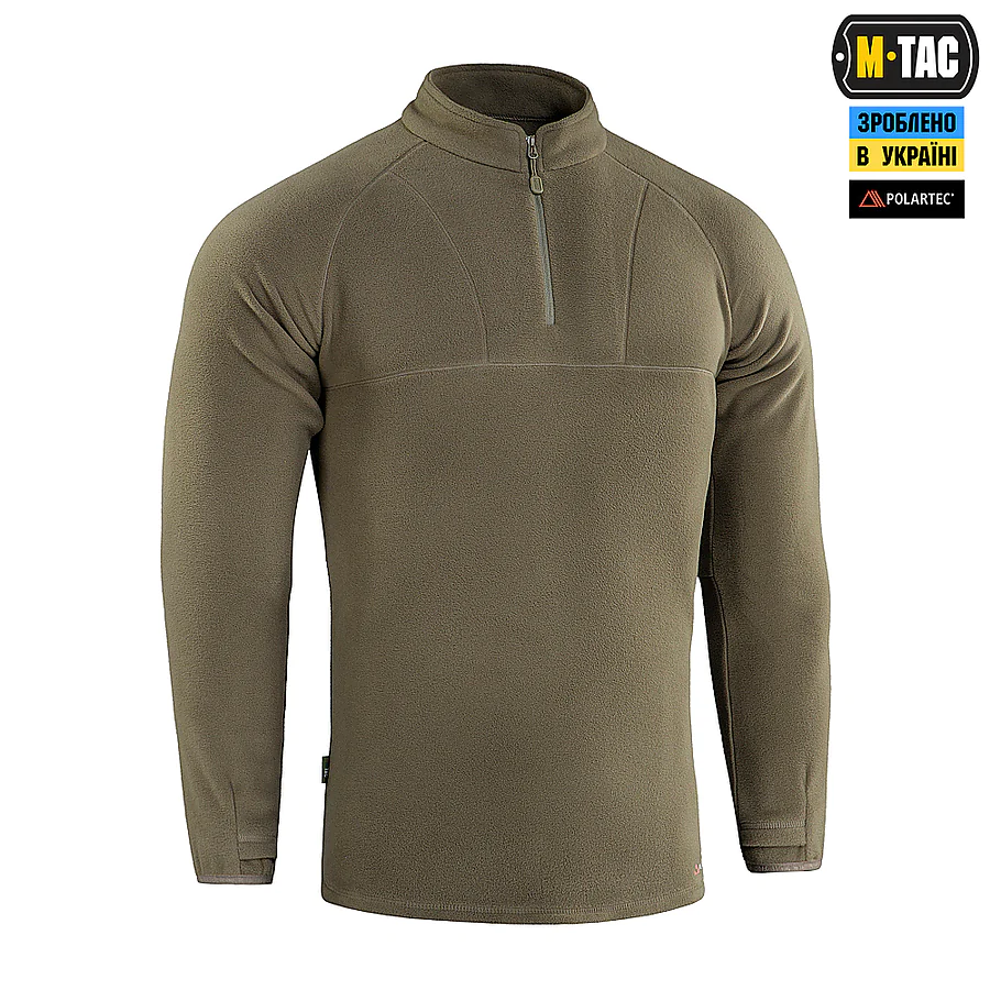 Кофта флисовая M-Tac Delta Polartec. Темная олива