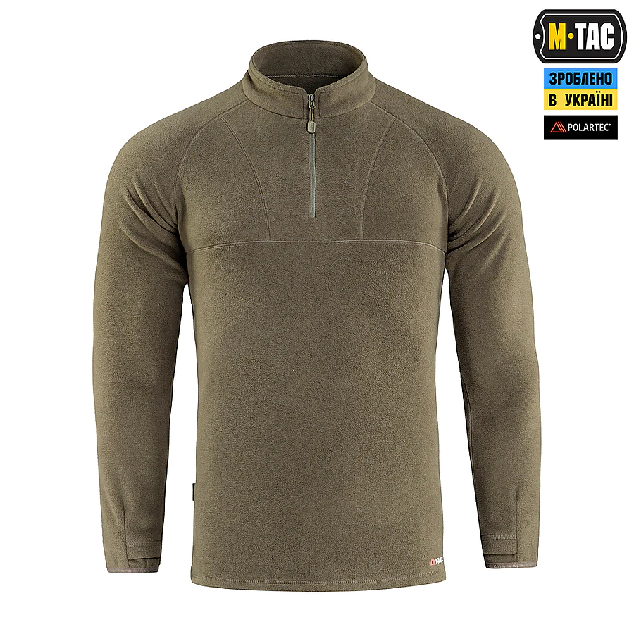 Кофта флисовая M-Tac Delta Polartec. Темная олива