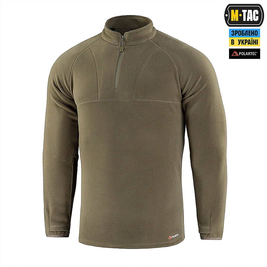 Кофта флисовая M-Tac Delta Polartec. Темная олива