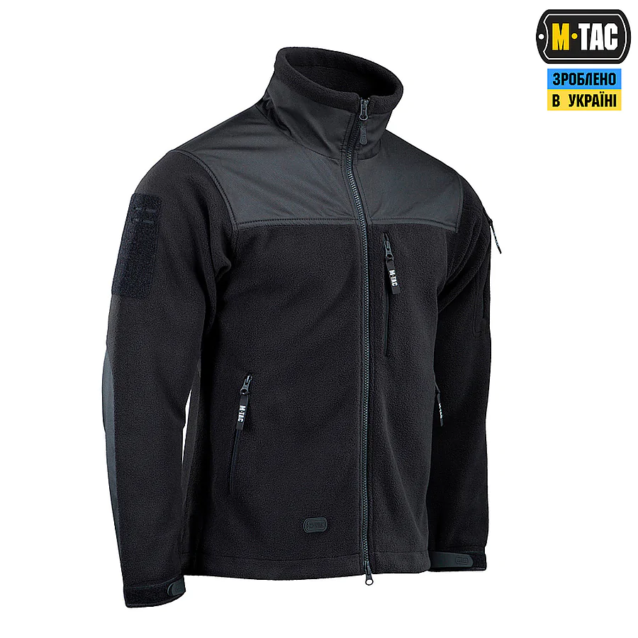 Флисовая куртка-кофта M-Tac Alpha Microfleece Gen.II. Черный