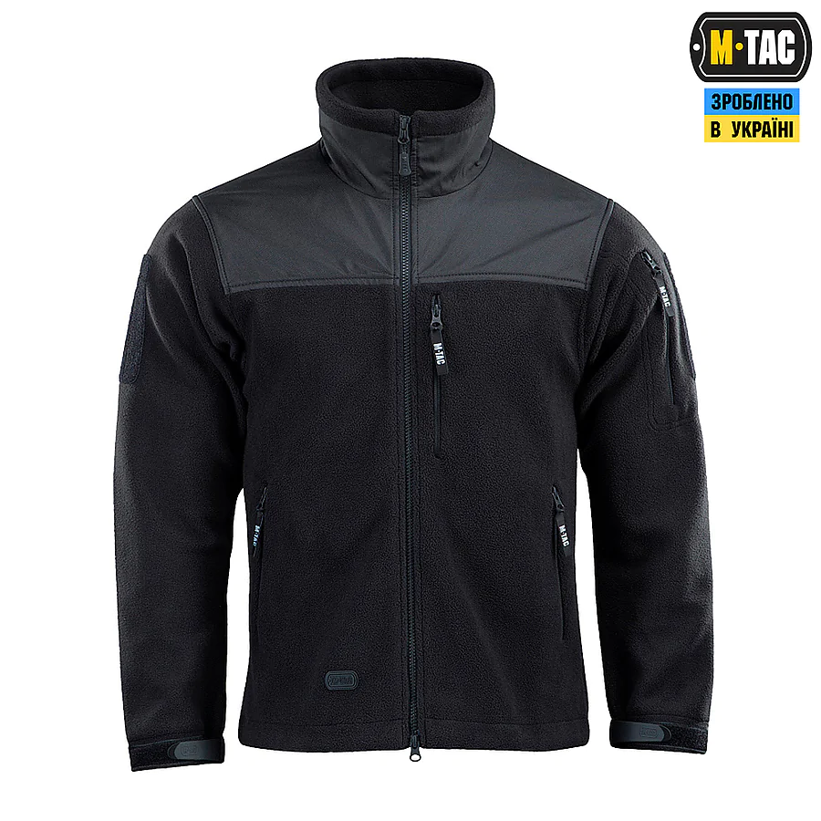 Флисовая куртка-кофта M-Tac Alpha Microfleece Gen.II. Черный
