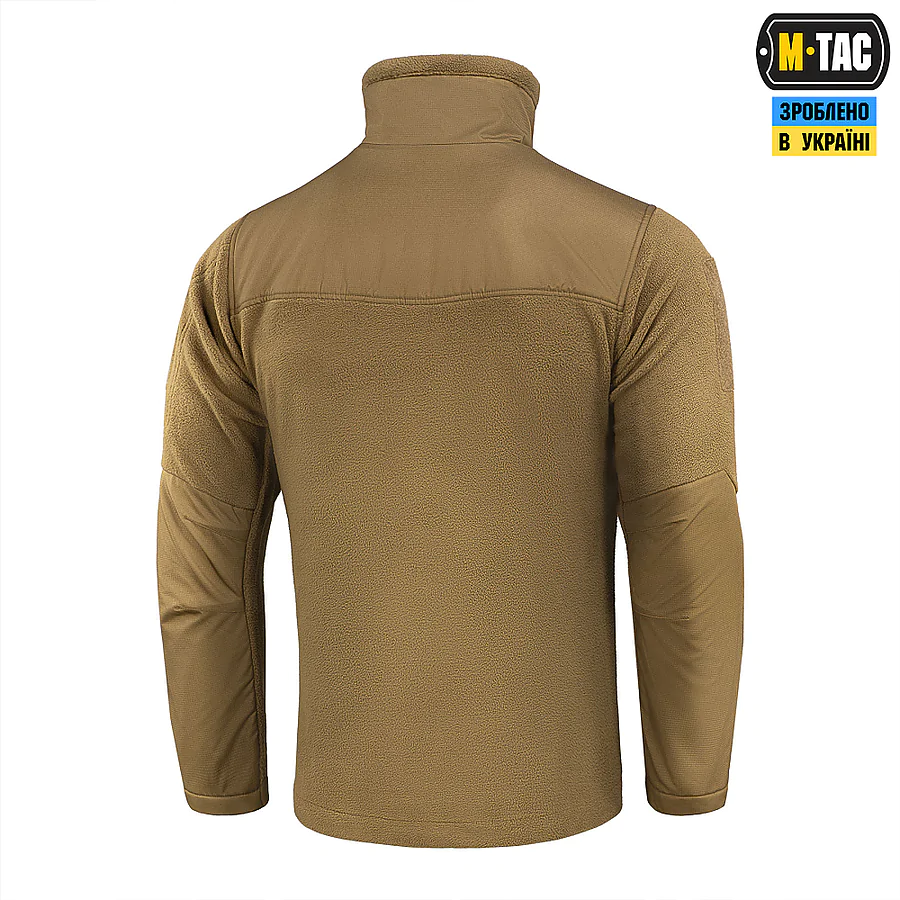 Флісова куртка-кофта M-Tac Alpha Microfleece Gen.II. Койот