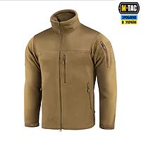 Флисовая куртка-кофта M-Tac Alpha Microfleece Gen.II. Койот