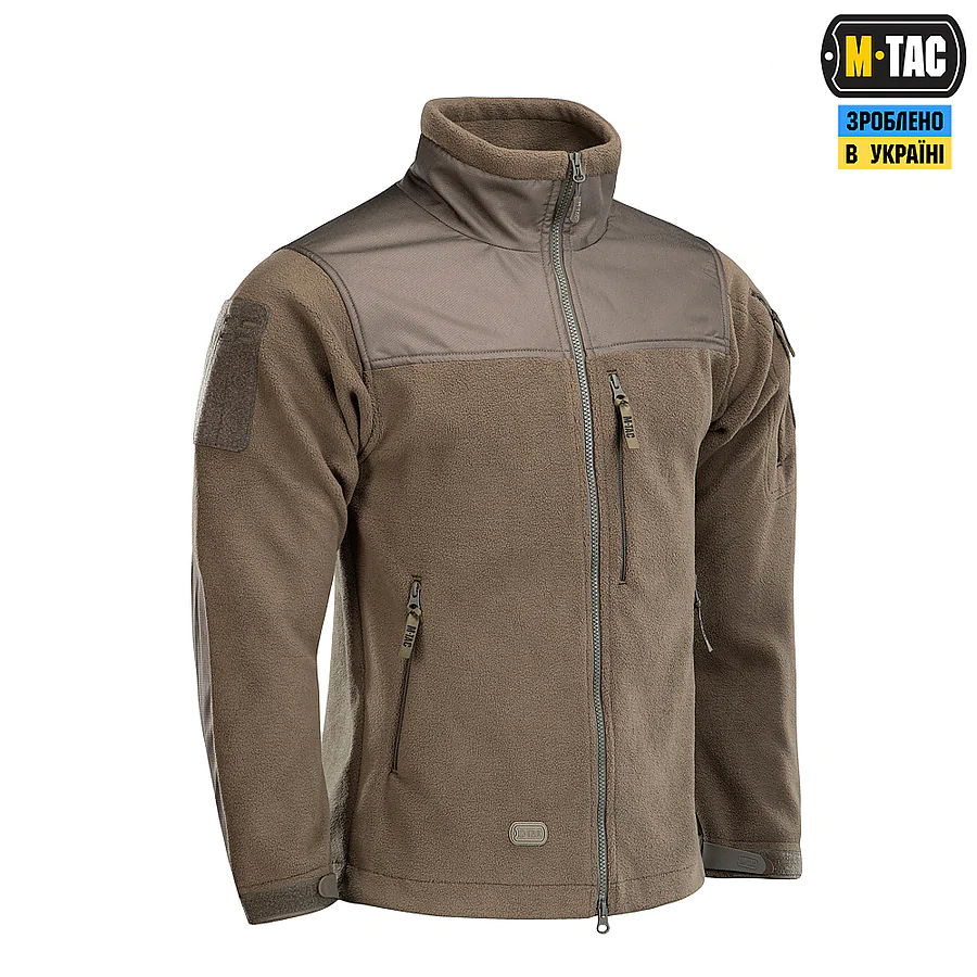 Флисовая куртка-кофта M-Tac Alpha Microfleece Gen.II. Темная олива