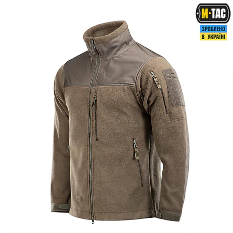 Флисовая куртка-кофта M-Tac Alpha Microfleece Gen.II. Темная олива