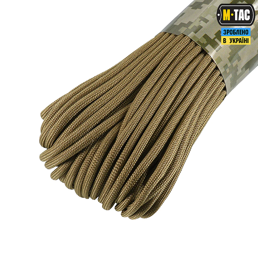 Паракорд M-Tac 550 mil-spec 30м. Койот