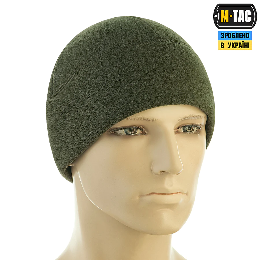 Шапка флисовая M-Tac Watch Cap Elite из Slimtex, Олива