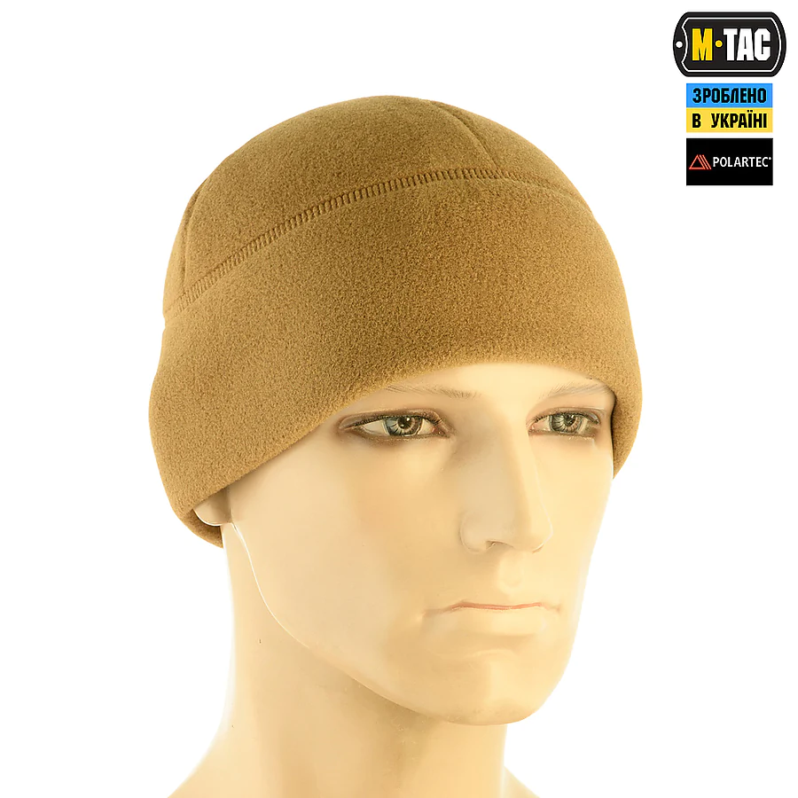 Шапка флісова M-Tac Watch Cap Polartec. Койот