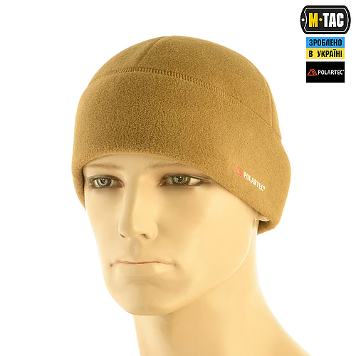 Шапка флисовая M-Tac Watch Cap Polartec. Койот