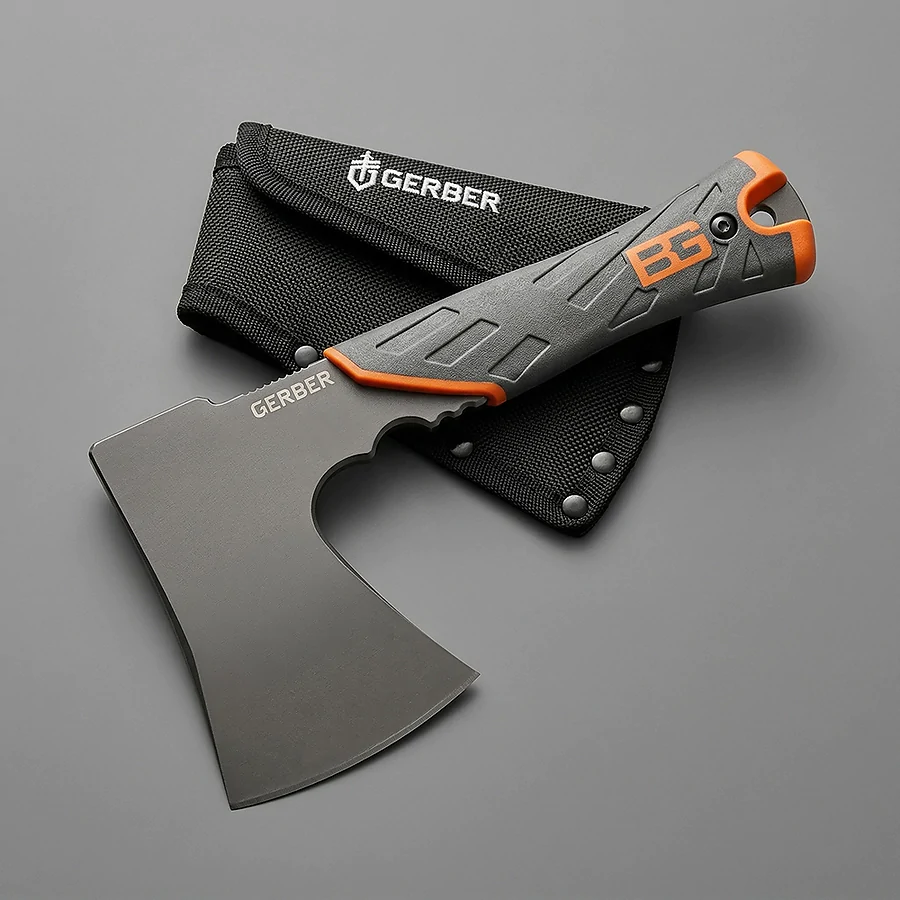 Тактический топор Gerber A-290. Черно-оранжевый