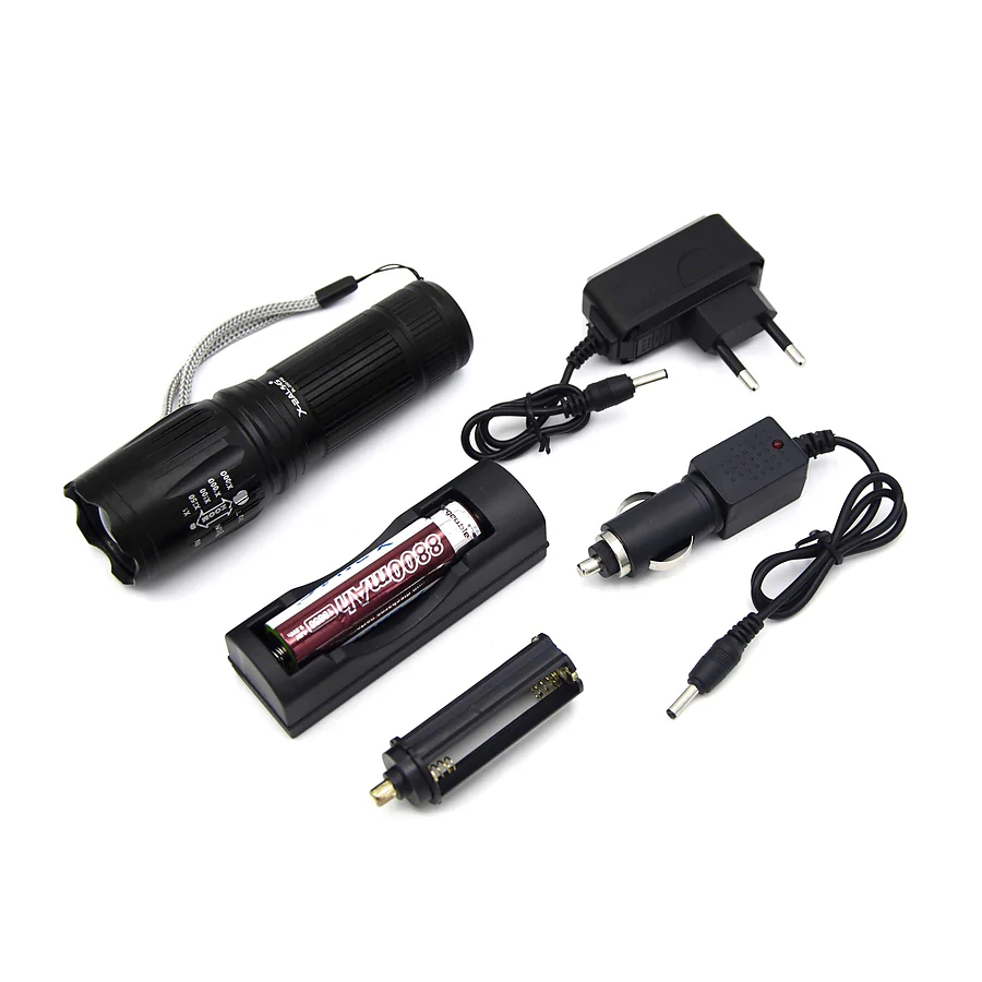 Фонарь ручной Police BL-200 P50 LED, Черный