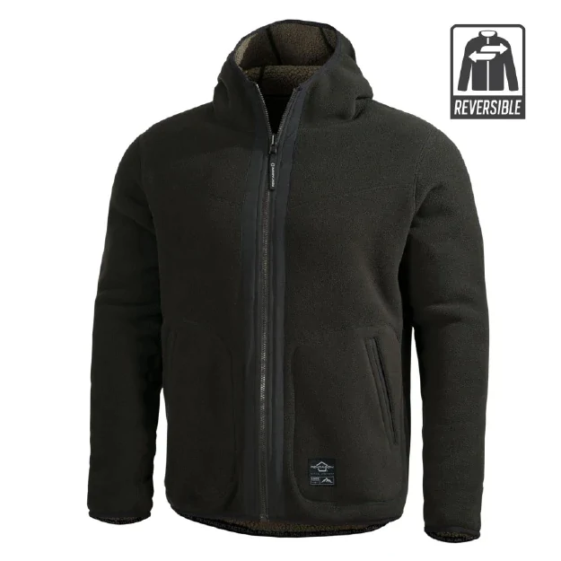 Флісова куртка-кофта Pentagon IANOS SHERPA 2-IN-1, Олива