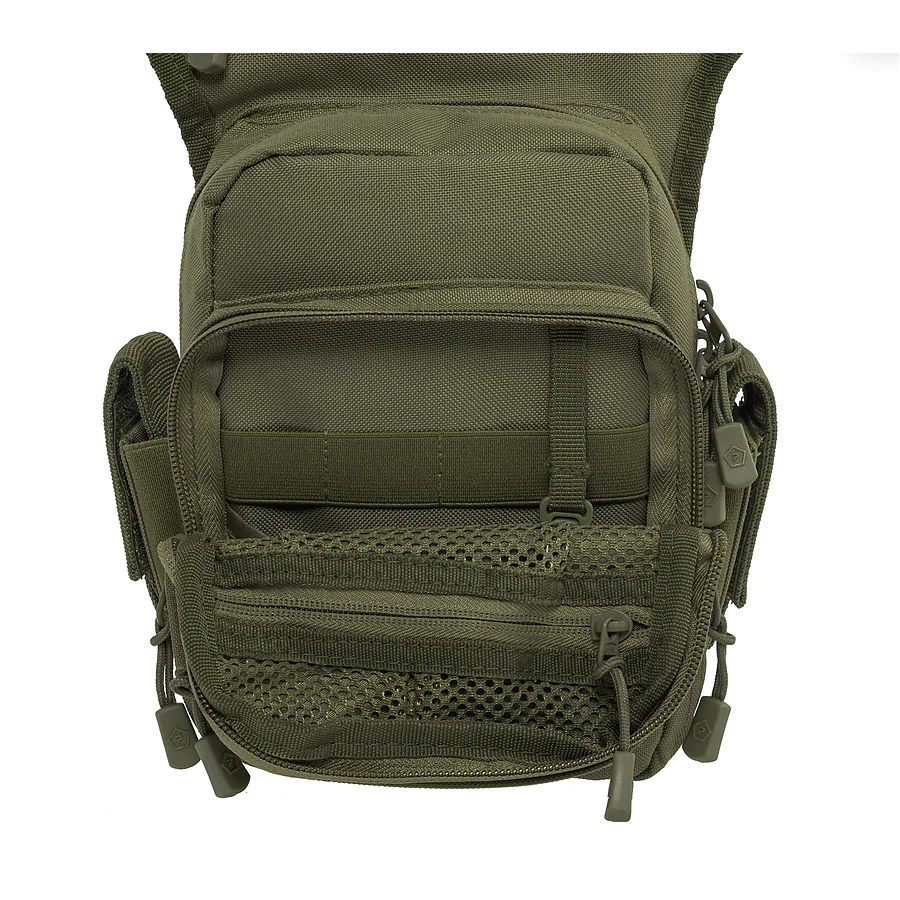 Сумка оружейная на бедро Pentagon Max-S 2.0 Gun Thigh Pouch 3,7 л, Олива