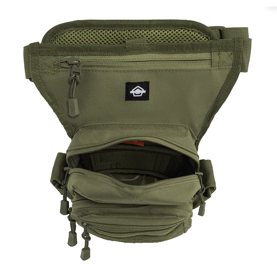Сумка оружейная на бедро Pentagon Max-S 2.0 Gun Thigh Pouch 3,7 л, Олива