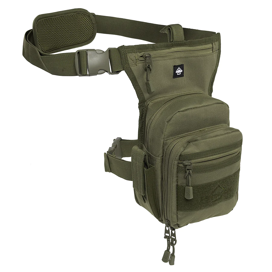 Сумка оружейная на бедро Pentagon Max-S 2.0 Gun Thigh Pouch 3,7 л, Олива