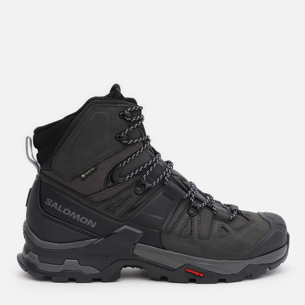 Ботинки тактические SALOMON Quest 4 GTX. Черный-Черный