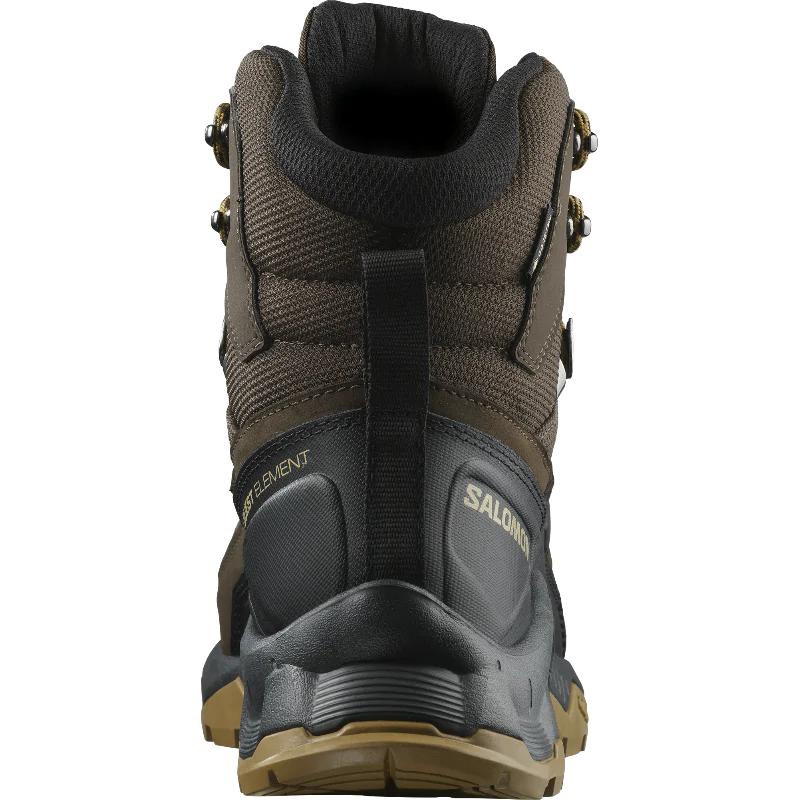 Ботинки туристические SALOMON Quest Element GTX. Коричневый