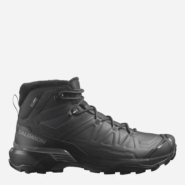 Ботинки туристические SALOMON Ultra Snowpilot WP. Чорний