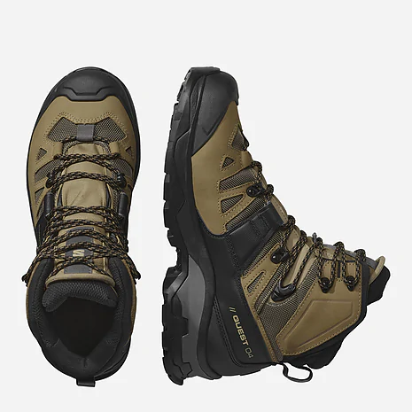 Черевики тактичні SALOMON Quest 4 GTX. Чорний-Койот