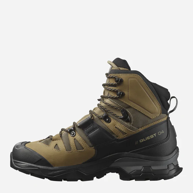 Ботинки тактические SALOMON Quest 4 GTX. Черный-Койот
