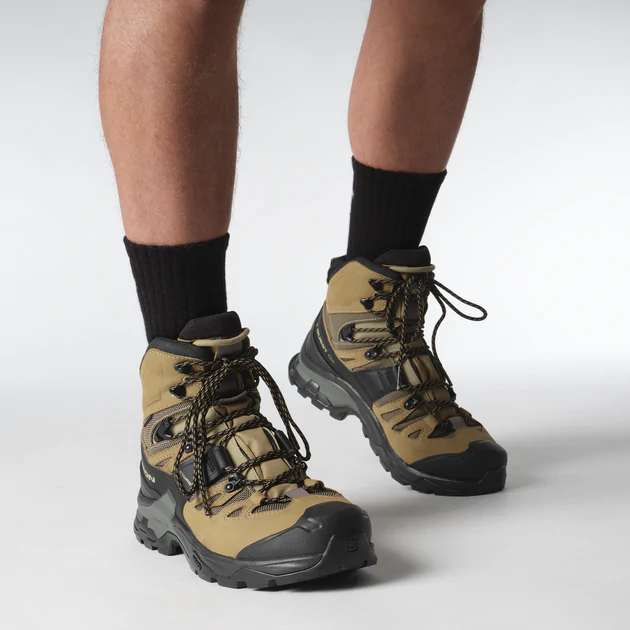 Ботинки тактические SALOMON Quest 4 GTX. Черный-Койот
